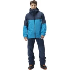 Norrona Chaqueta Hombre - Lyngen Dri2 Thermo60 - Indigo Night/Hawaiian Surf -Norrona norrona lyngen dri2 thermo60 jacket men indigo night hawaiian surf 3 1026496