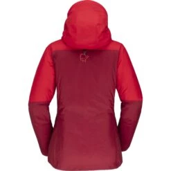 Norrona Chaqueta Mujer - Lyngen Dri2 Thermo60 - True Red/Rhubarb -Norrona norrona lyngen dri2 thermo60 jacket women true red rhubarb 2 1026516
