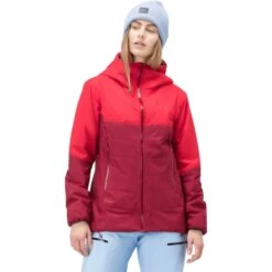 Norrona Chaqueta Mujer - Lyngen Dri2 Thermo60 - True Red/Rhubarb