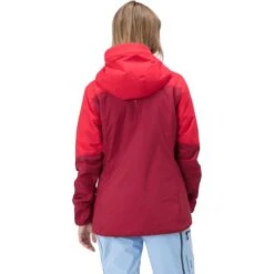 Norrona Chaqueta Mujer - Lyngen Dri2 Thermo60 - True Red/Rhubarb -Norrona norrona lyngen dri2 thermo60 jacket women true red rhubarb 4 1026518