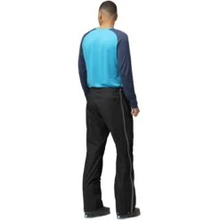 Norrona Cubre Pantalones Hombre - Lyngen Gore-Tex Paclite - Caviar/Castor Grey -Norrona norrona lyngen gore tex paclite overpants men caviar castor grey 4 1256450