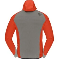 Norrona Chaqueta Hombre - Lyngen Hiloflex100 - Arednalin/Castor Grey -Norrona norrona lyngen hiloflex100 jacket men arednalin castor grey 3 1518433