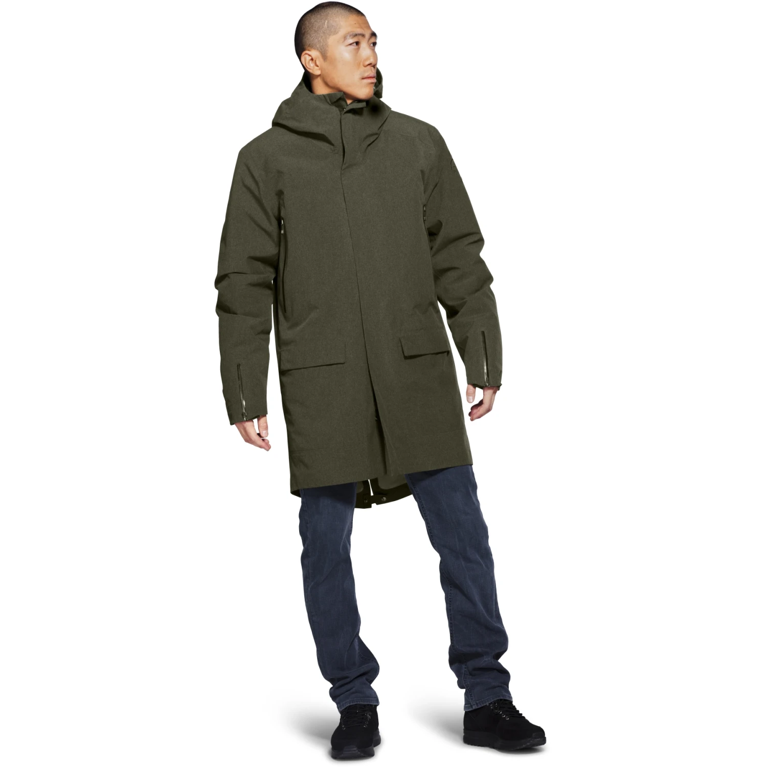 Norrona Parka Hombre - Oslo Gore-Tex Down850 - Olive Night 4 Norrona Parka Hombre - Oslo Gore-Tex Down850 - Olive Night - Imagen 4