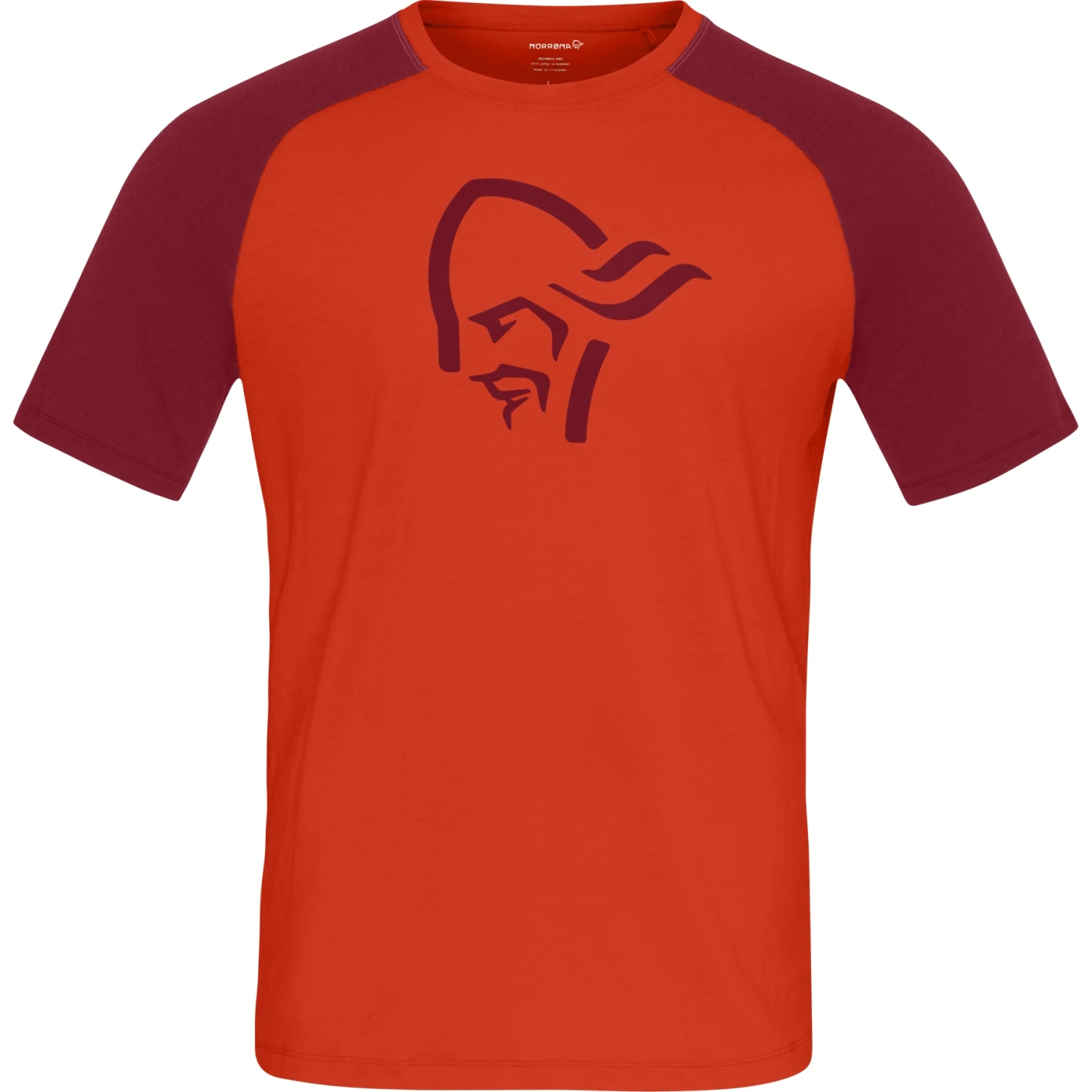 Norrona Camiseta Interior Hombre - PureUll - Arednalin/Rhubarb 2 Norrona Camiseta Interior Hombre - PureUll - Arednalin/Rhubarb - Imagen 2