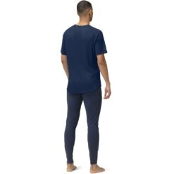 Norrona Camiseta Interior Hombre - PureUll - Indigo Night -Norrona norrona pureull t shirt men indigo night 4 1257783