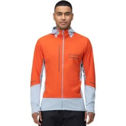 Norrona Chaqueta Hombre - Senja Alpha90 Zip Hood - Arednalin