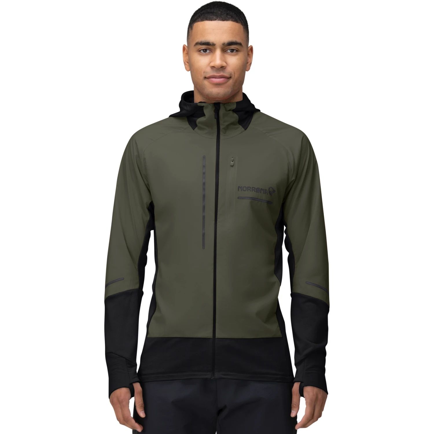 Norrona Chaqueta Hombre - Senja Alpha90 Zip Hood - Olive Night 1 Norrona Chaqueta Hombre - Senja Alpha90 Zip Hood - Olive Night