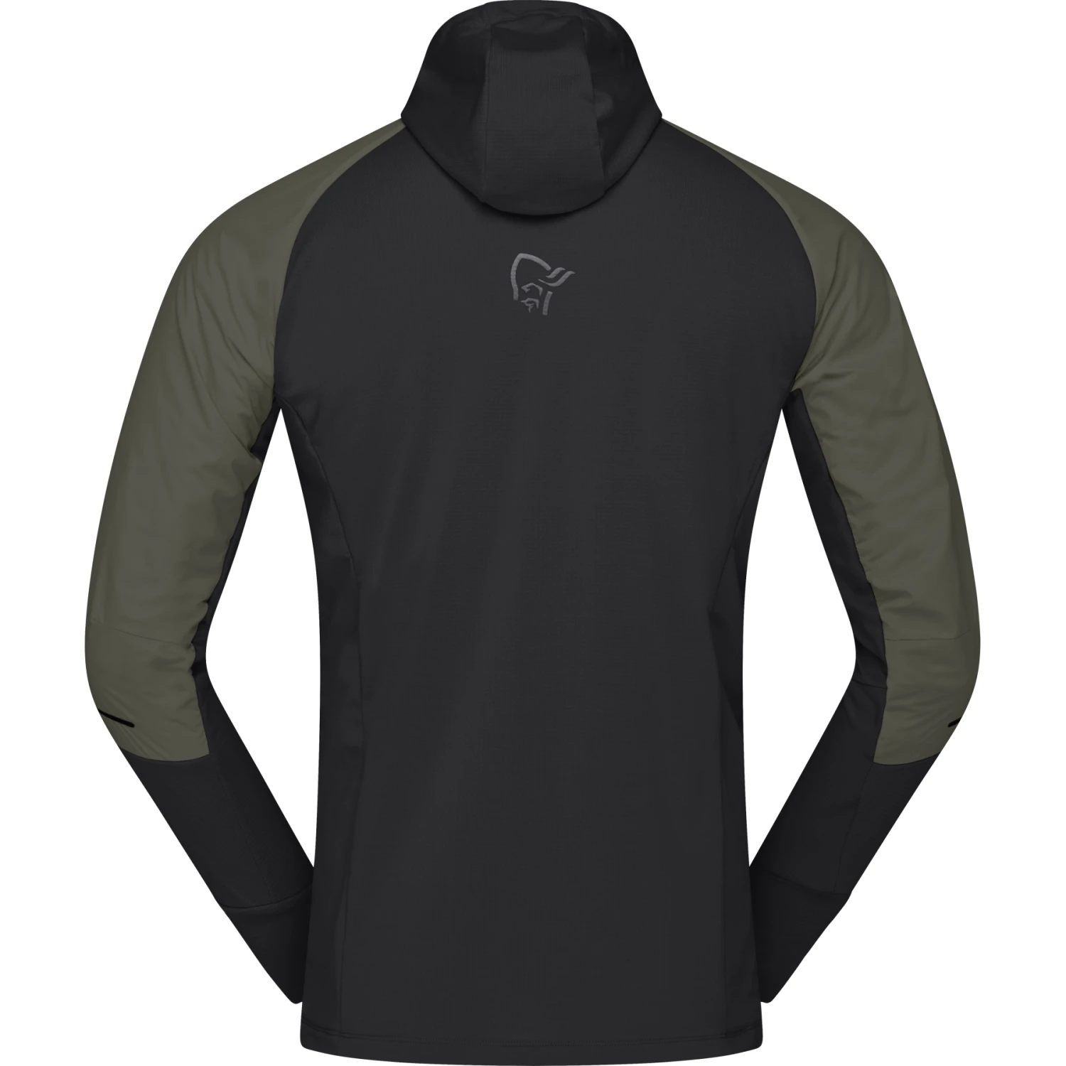 Norrona Chaqueta Hombre - Senja Alpha90 Zip Hood - Olive Night 3 Norrona Chaqueta Hombre - Senja Alpha90 Zip Hood - Olive Night - Imagen 3