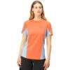 Norrona Camiseta Mujer - Senja Equaliser Lightweight - Flamingo