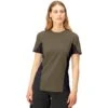 Norrona Camiseta Mujer - Senja Equaliser Lightweight - Olive Night