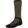 Norrona Calcetines Largos - Senja Merino Lightweight - Olive Night