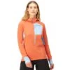 Norrona Jersey Polar Mujer - Senja Warm1 Hood - Flamingo