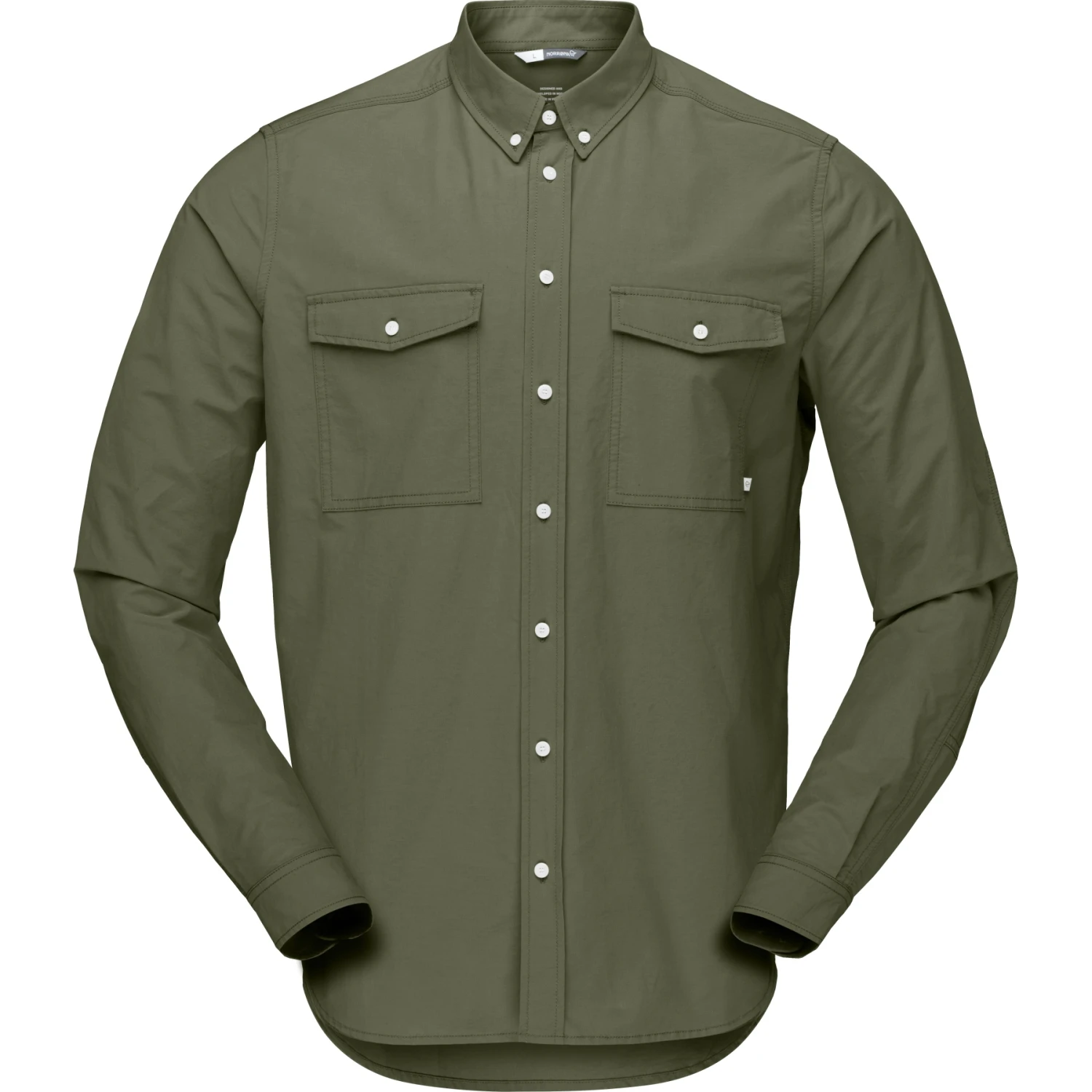 Norrona Shirt Camisa De Manga Larga Hombre - Olive Night 1 Norrona Shirt Camisa De Manga Larga Hombre - Olive Night