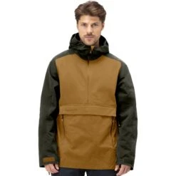 Norrona Chaqueta Hombre - Svalbard Cotton Anorak - Rosin/Camelflage