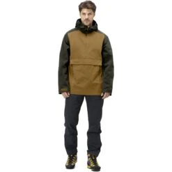 Norrona Chaqueta Hombre - Svalbard Cotton Anorak - Rosin/Camelflage -Norrona norrona svalbard cotton anorak men rosin camelflage model 1 1400013