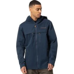 Norrona Chaqueta Hombre - Svalbard Cotton - Indigo Night