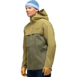 Norrona Chaqueta Hombre - Svalbard Cotton - Olive Drab