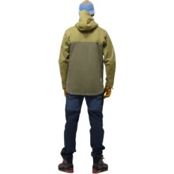 Norrona Chaqueta Hombre - Svalbard Cotton - Olive Drab -Norrona norrona svalbard cotton jacket men olive drab 3 1562008