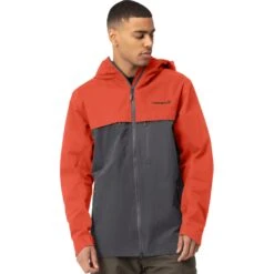 Norrona Chaqueta Hombre - Svalbard Cotton - Rooibos Tea/Slate Grey