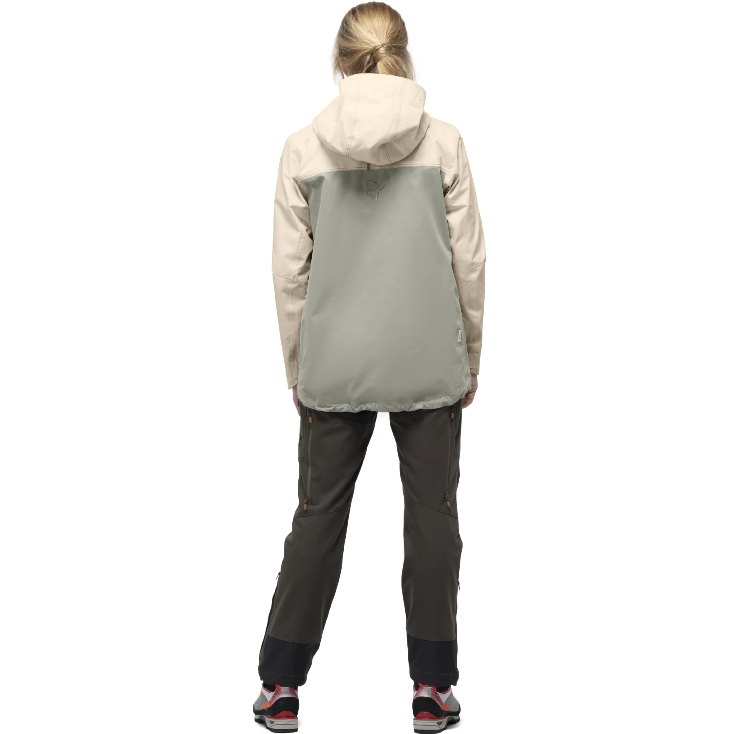 Norrona Chaqueta Mujer - Svalbard Cotton - Ecru/Sandstone 4 Norrona Chaqueta Mujer - Svalbard Cotton - Ecru/Sandstone - Imagen 4