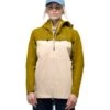 Norrona Chaqueta Mujer - Svalbard Cotton - Golden Palm/Ecru