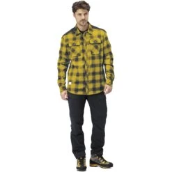 Norrona Camisa De Franela Hombre - Svalbard - Golden Palm 8 Norrona Camisa De Franela Hombre - Svalbard - Golden Palm -Norrona norrona svalbard flannel shirt men golden palm 2 1464340