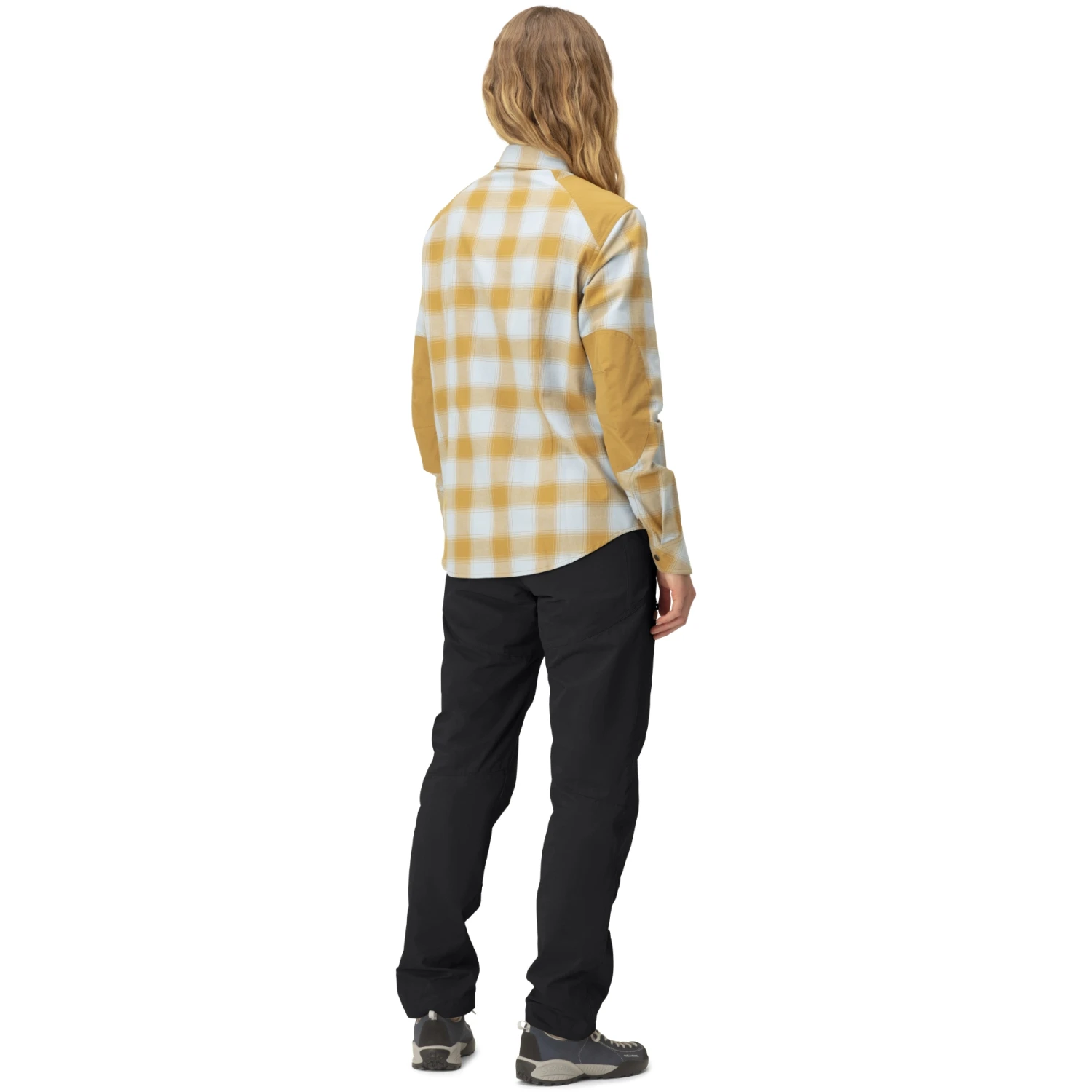 Norrona Camisa De Franela Mujer - Svalbard - Blue Fog/Camelflage 5 Norrona Camisa De Franela Mujer - Svalbard - Blue Fog/Camelflage - Imagen 5