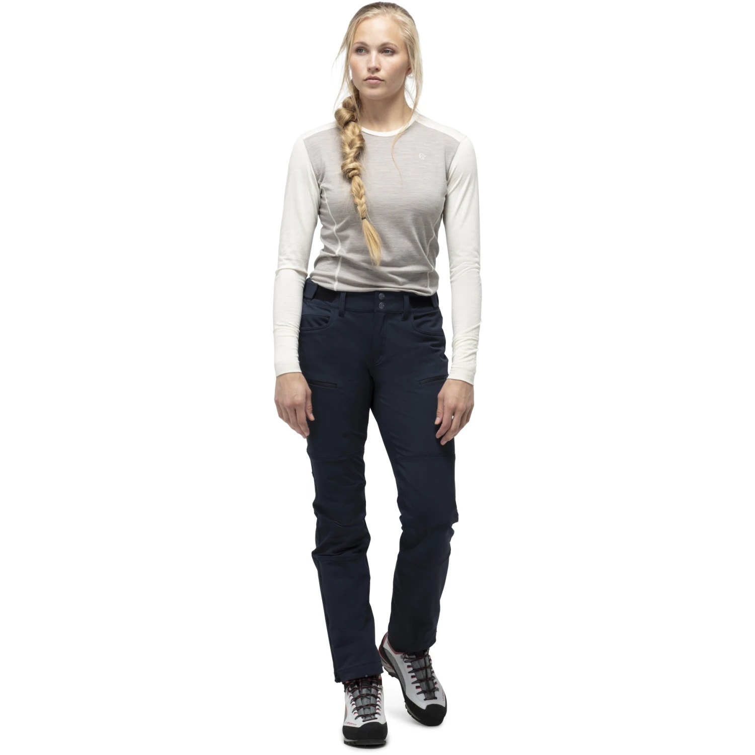 Norrona Pantalones Mujer - Svalbard Flex1 - Caviar 3 Norrona Pantalones Mujer - Svalbard Flex1 - Caviar - Imagen 3