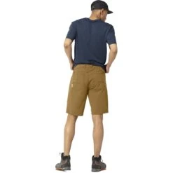 Norrona Pantalones Cortos Hombre - Svalbard Light Cotton - Camelflage -Norrona norrona svalbard light cotton shorts men camelflage model 2 1400058
