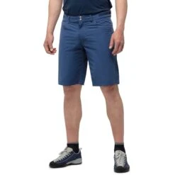 Norrona Pantalones Cortos Hombre - Svalbard Light Cotton - Indigo Night