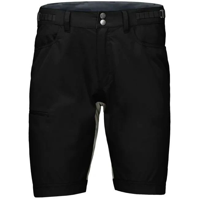 Norrona Pantalones Cortos Hombre - Svalbard Mid Cotton - Caviar/Slate Grey 2 Norrona Pantalones Cortos Hombre - Svalbard Mid Cotton - Caviar/Slate Grey - Imagen 2