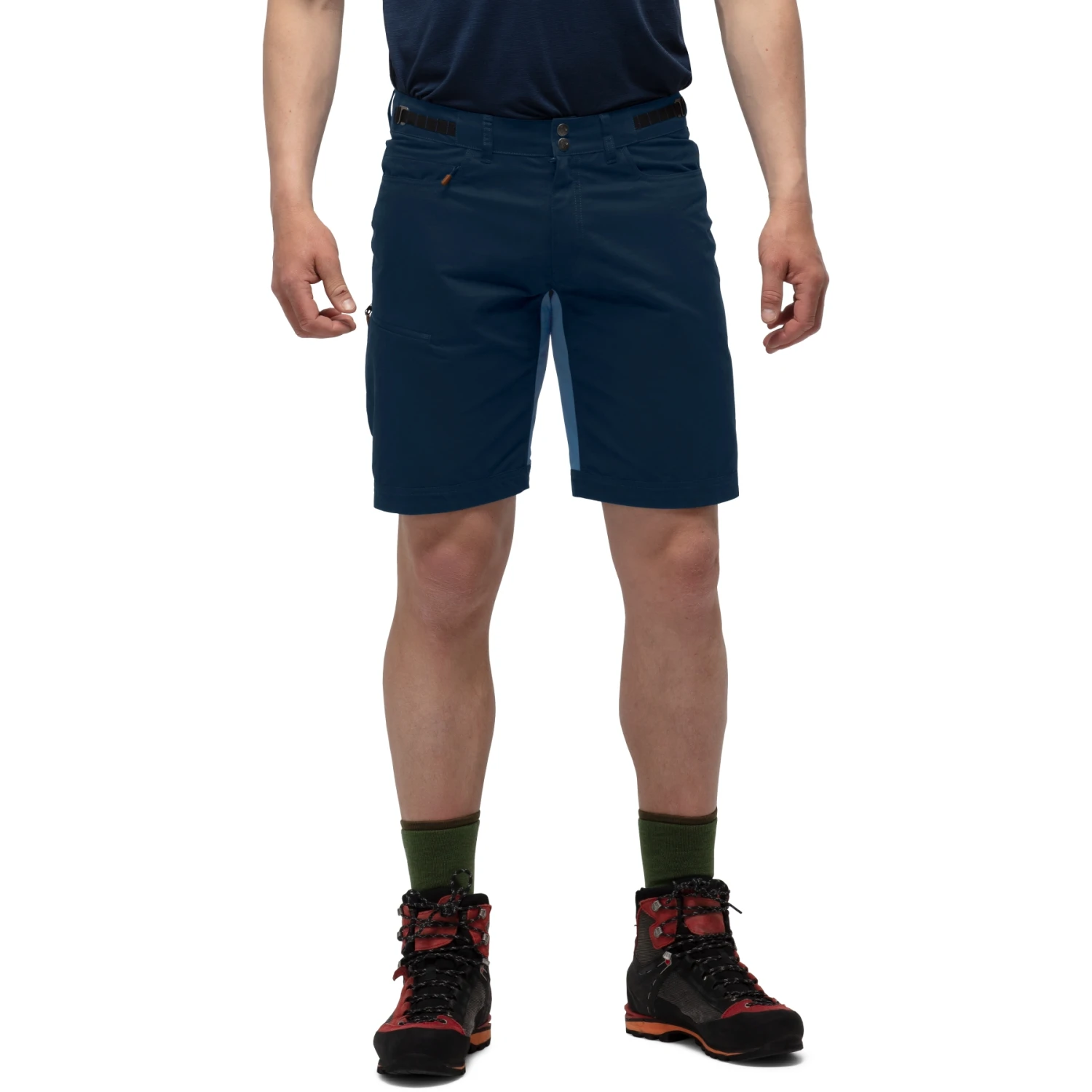 Norrona Pantalones Cortos Hombre - Svalbard Mid Cotton - Indigo Night 1 Norrona Pantalones Cortos Hombre - Svalbard Mid Cotton - Indigo Night