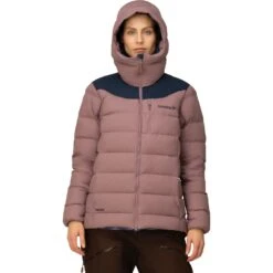 Norrona Plumífero Chaqueta Mujer - Tamok Down750 - Grape Shake