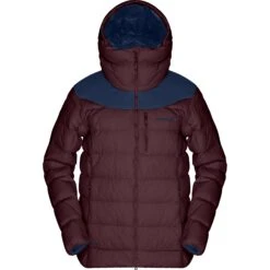 Norrona -Norrona norrona tamok down750 jacket women tawny port 1 1258093