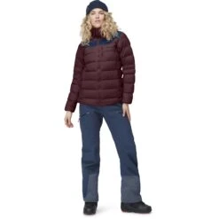 Norrona Plumífero Chaqueta Mujer - Tamok Down750 - Tawny Port -Norrona norrona tamok down750 jacket women tawny port 3 1258095
