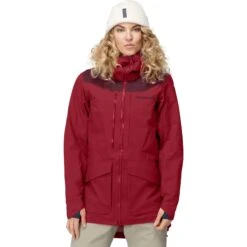 Norrona Chaqueta Mujer - Tamok Gore-Tex Pro - Rhubarb