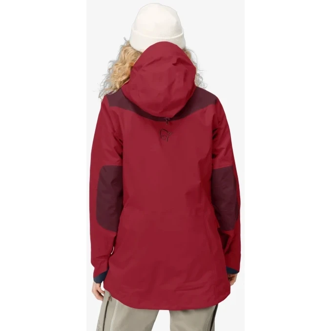 Norrona Chaqueta Mujer - Tamok Gore-Tex Pro - Rhubarb 4 Norrona Chaqueta Mujer - Tamok Gore-Tex Pro - Rhubarb - Imagen 4