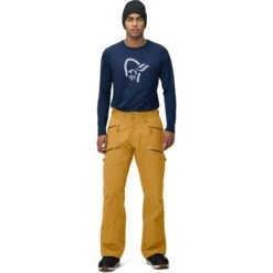 Norrona Pantalones Hombre - Tamok Gore-Tex - Camelflage -Norrona norrona tamok gore tex thermo40 pants men camelflage 4 1518808