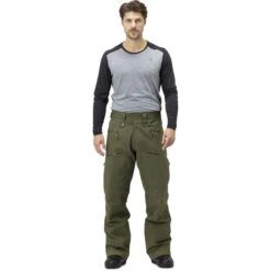 Norrona Pantalones Hombre - Tamok Gore-Tex Thermo40 - Olive Night -Norrona norrona tamok gore tex thermo40 pants men olive night 3 1027771