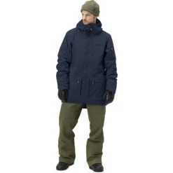 Norrona Chaqueta Hombre - Tamok Gore-Tex Thermo80 - Indigo Night -Norrona norrona tamok gore tex thermo80 jacket men indigo night 3 1027814