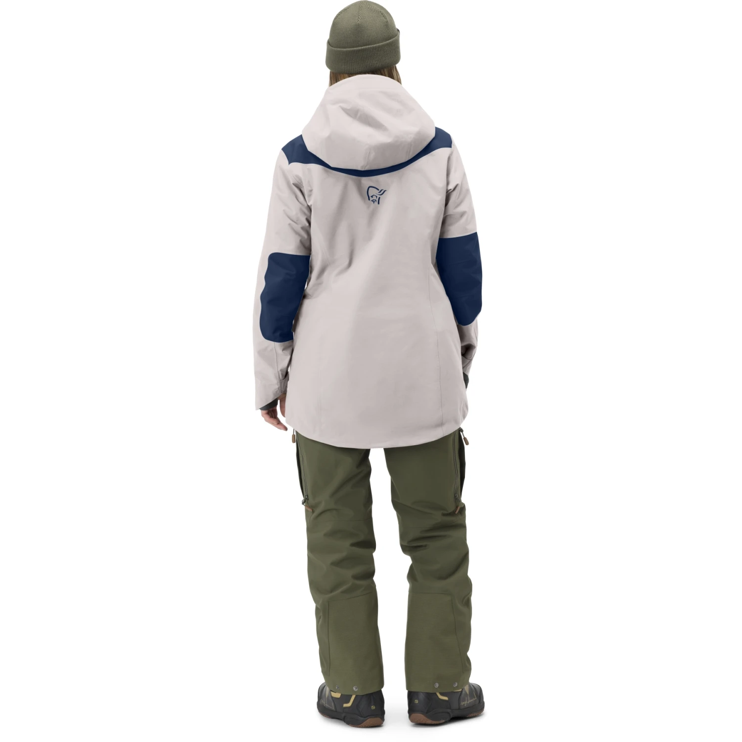 Norrona Chaqueta Mujer - Tamok Gore-Tex Thermo80 - Pure Cashmere 5 Norrona Chaqueta Mujer - Tamok Gore-Tex Thermo80 - Pure Cashmere - Imagen 5