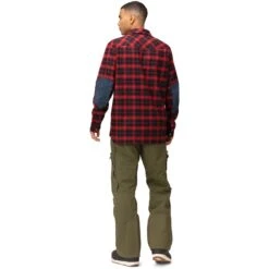 Norrona Camisa De Manga Larga Hombre - Tamok Wool - Tawny Port -Norrona norrona tamok wool shirt men tawny port 3 1518855