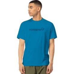 Norrona Camiseta Hombre - Tech - Hawaiian Surf