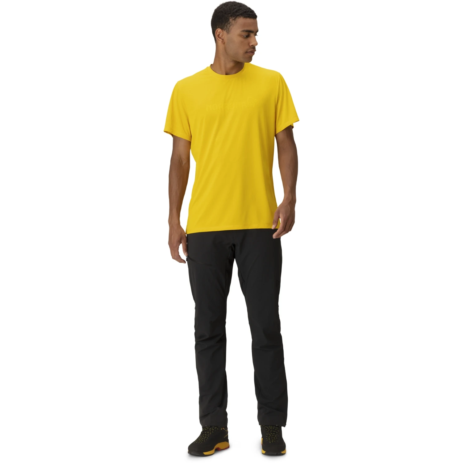 Norrona Camiseta Hombre - Tech - Sulphur 4 Norrona Camiseta Hombre - Tech - Sulphur - Imagen 4