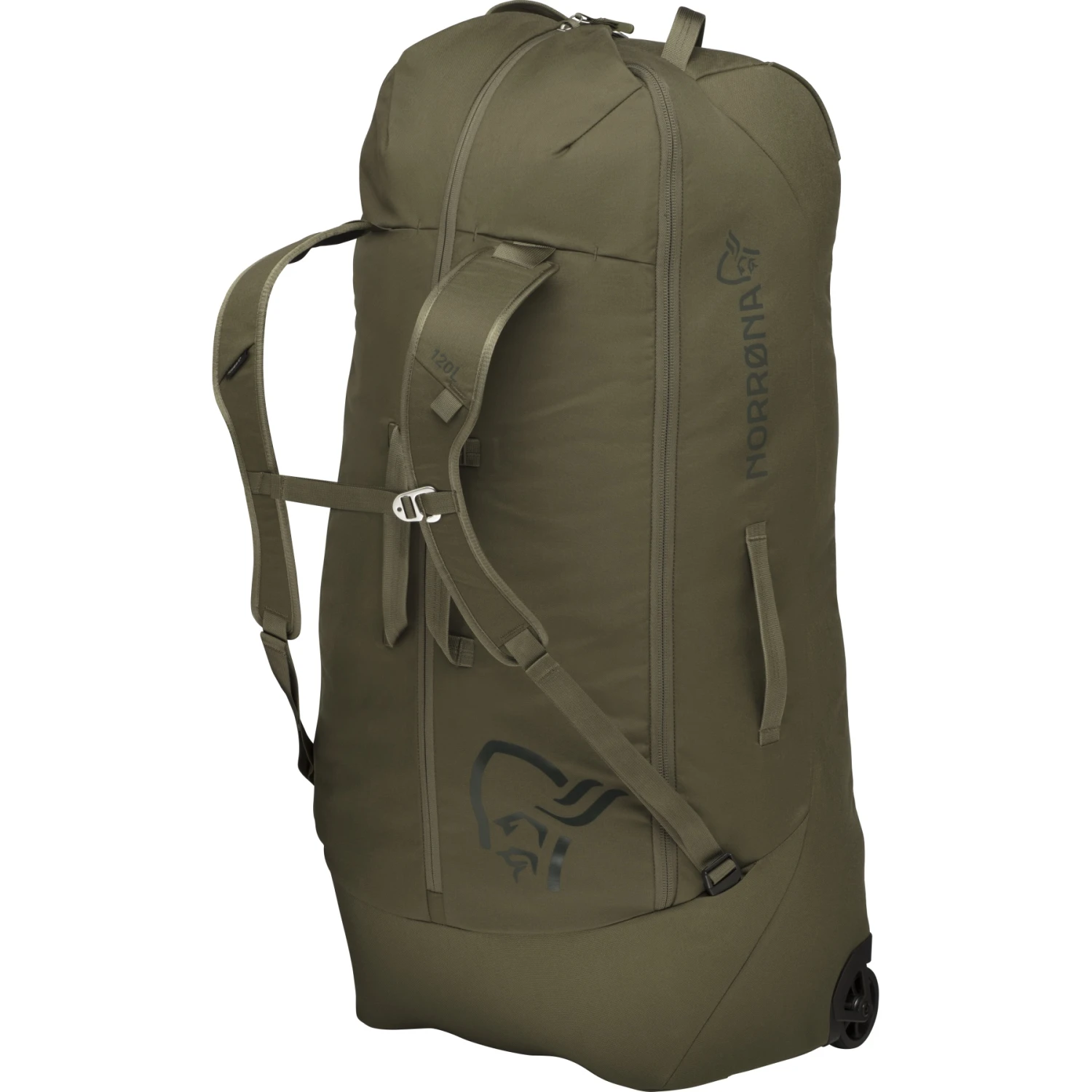 Norrona Maleta De Viaje Con Ruedas 120l - Olive Night 2 Norrona Maleta De Viaje Con Ruedas 120l - Olive Night - Imagen 2