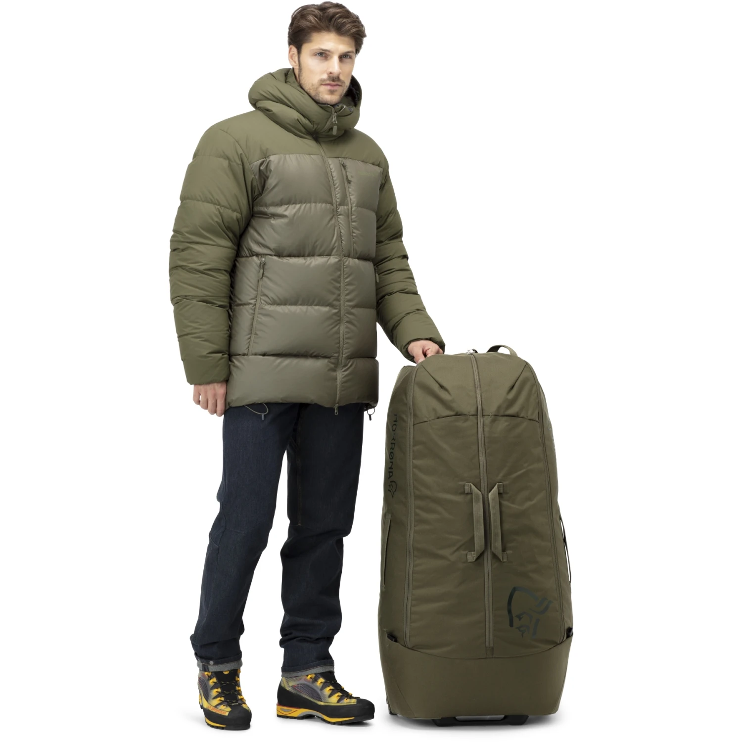 Norrona Maleta De Viaje Con Ruedas 120l - Olive Night 5 Norrona Maleta De Viaje Con Ruedas 120l - Olive Night - Imagen 5