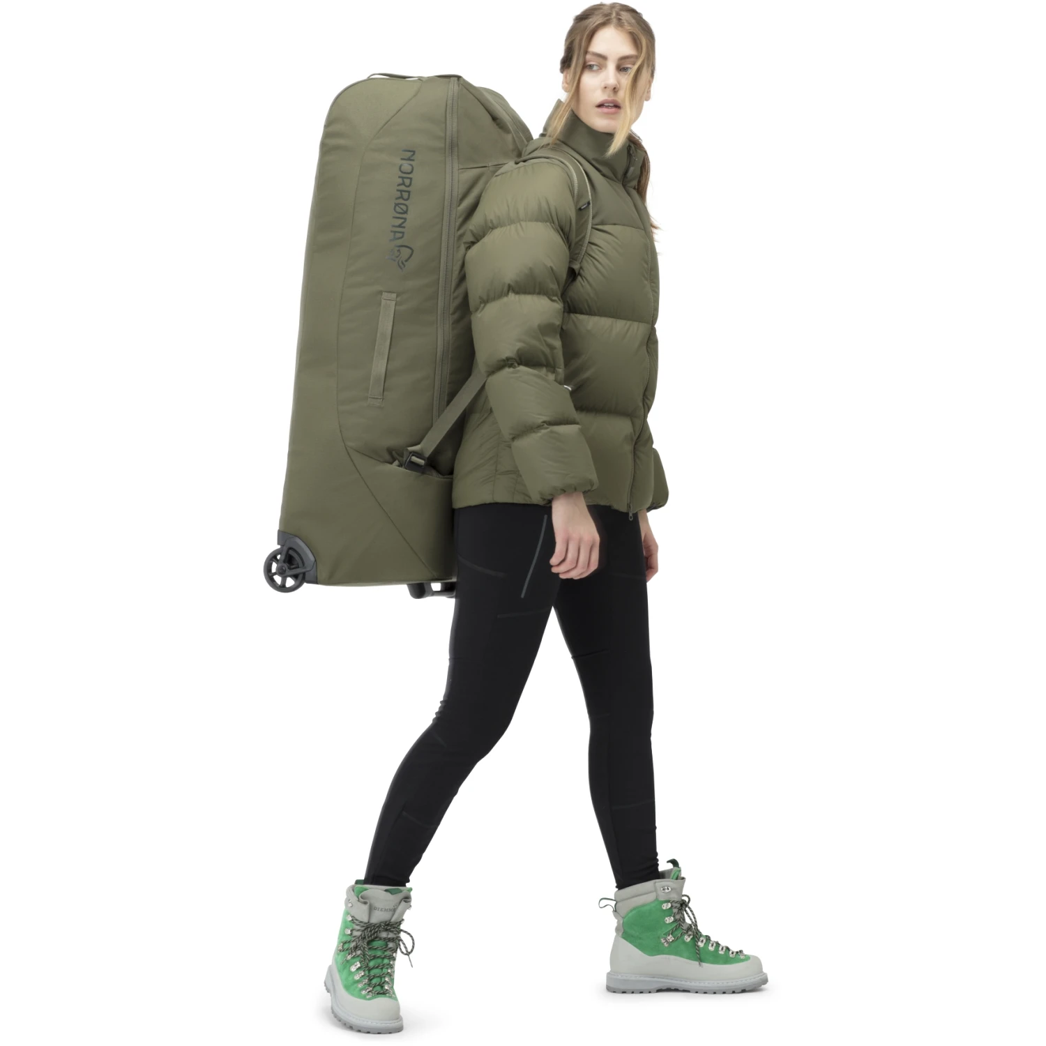 Norrona Maleta De Viaje Con Ruedas 120l - Olive Night 6 Norrona Maleta De Viaje Con Ruedas 120l - Olive Night - Imagen 6