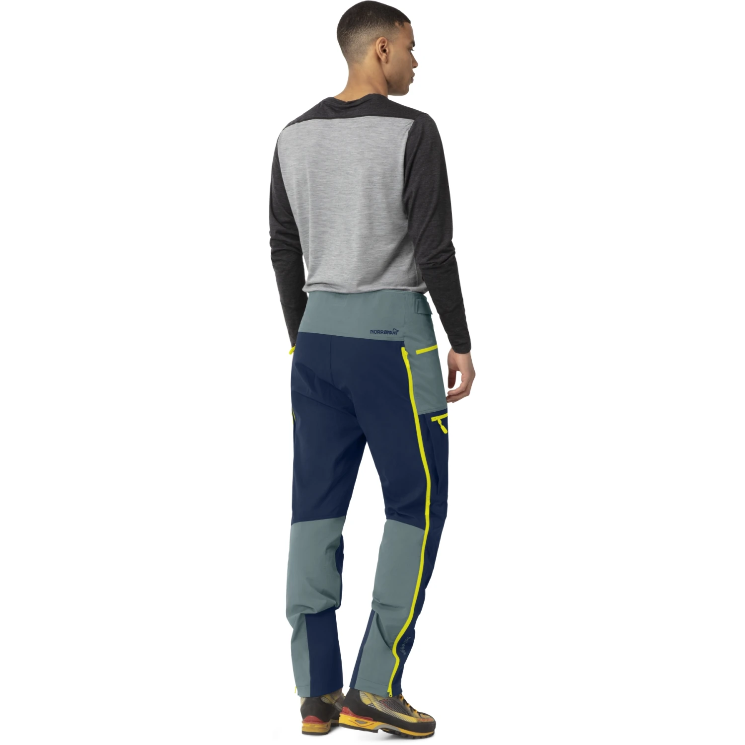 Norrona Pantalones Hombre - Trollveggen Flex1 - North Atlantic/Indigo Night 5 Norrona Pantalones Hombre - Trollveggen Flex1 - North Atlantic/Indigo Night - Imagen 5