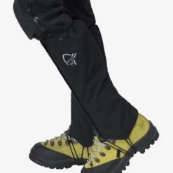 Norrona Polainas - Trollveggen Gore-Tex - Caviar -Norrona norrona trollveggen gore tex gaiters caviar 2 861608