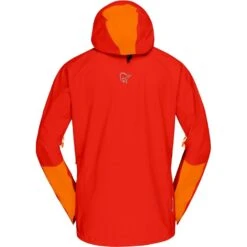Norrona Chaqueta Hombre - Trollveggen Gore-Tex Pro - Adrenalin/Orange Popsicle -Norrona norrona trollveggen gore tex pro jacket adrenalin orange popsicle 3 1065476